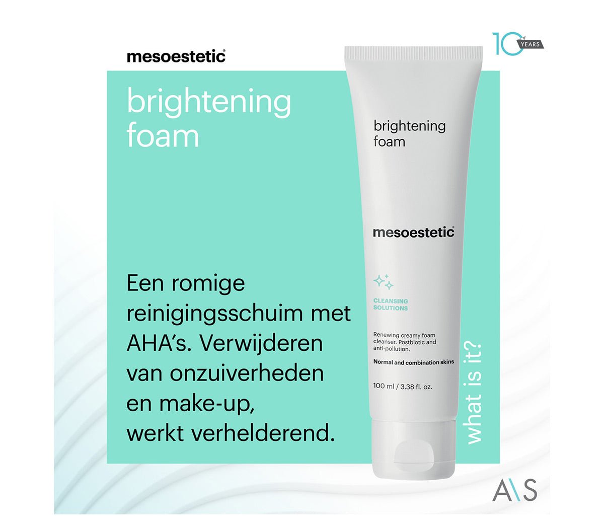 Mesoestetic brightning foam - Beauty Zohal